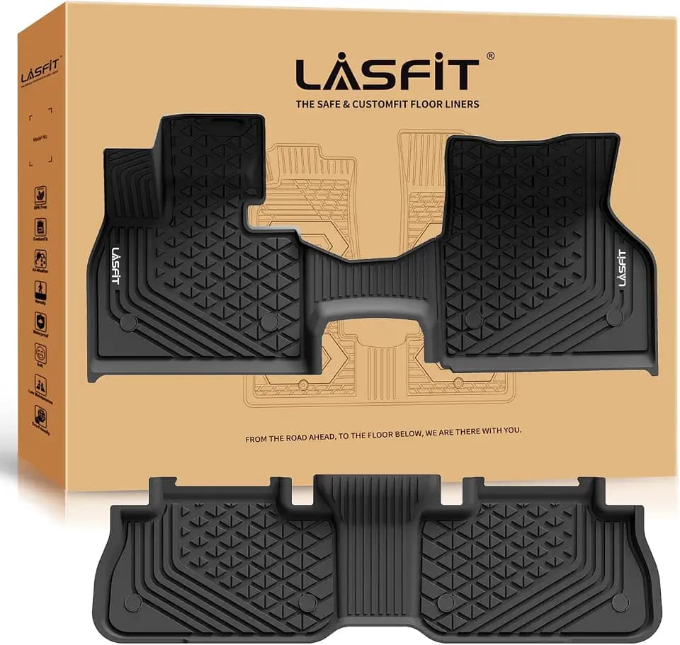 LASFIT Floor Mats for BMW iX 2022-2026 xDrive45 xDrive50 xDrive60 M60 M70