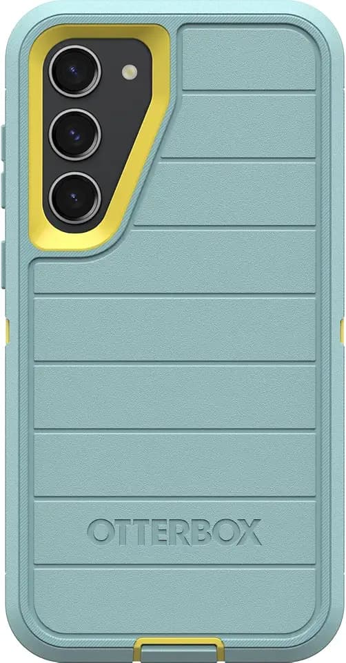 OtterBox Galaxy S23+ (Only) - Defender Series Case - Sails and Sun - Rugged & Durable - with Port Protection - Case Only - Microbial Defense Protection - Non-Retail Packaging
