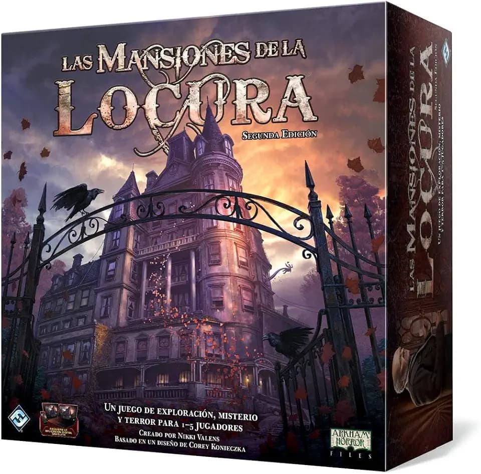 Fantasy Flight Games Las Mansions de la Locura - Spanische Sprache