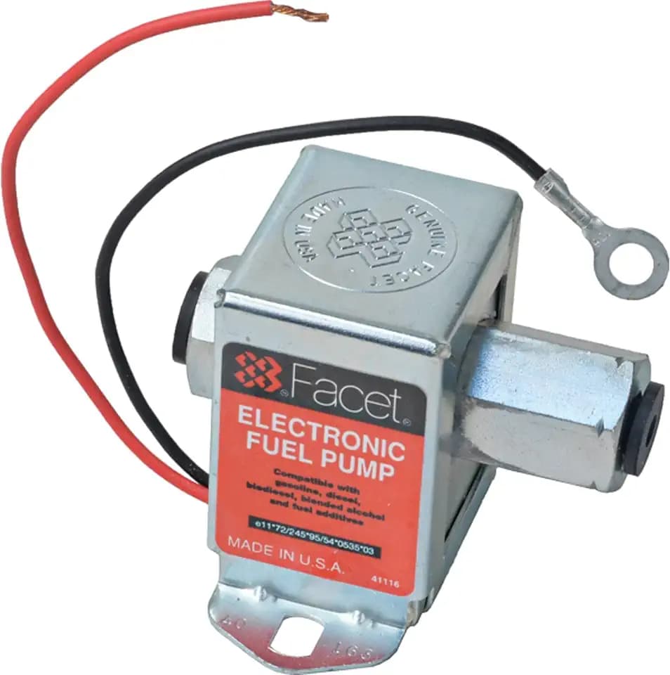 Solid State Fuel Pump 12V, 1.5-2.5Psi, 12" / 30.48Cm Min Dry Lift, 17 Gph