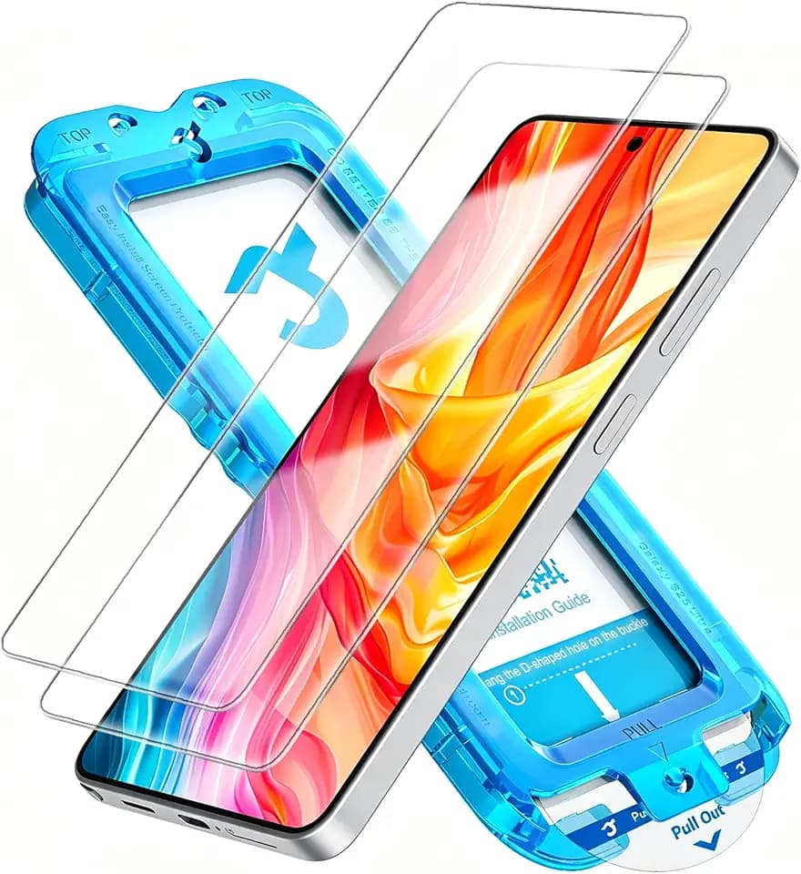 2 Pack for Samsung Galaxy S26 Ultra Screen Protector Auto Align Glass