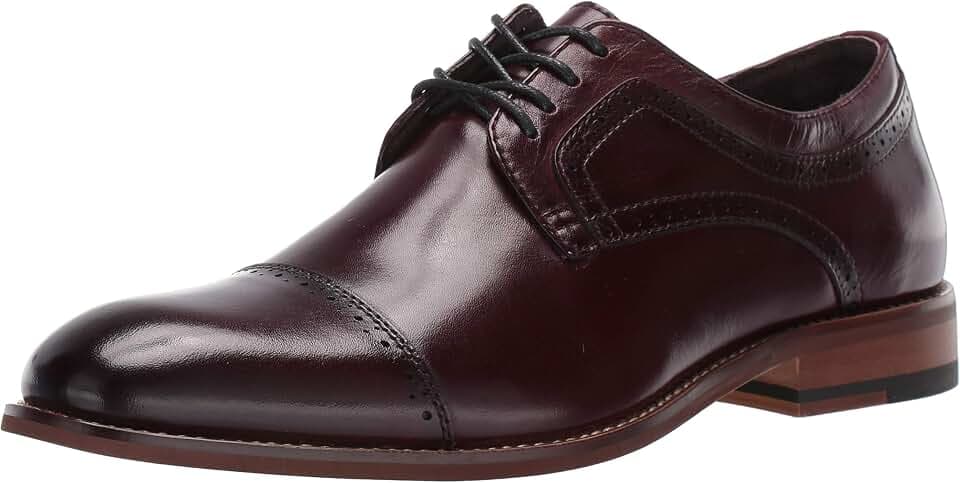Stacy Adams Men's Dickinson Cap-Toe Lace-up Oxford
