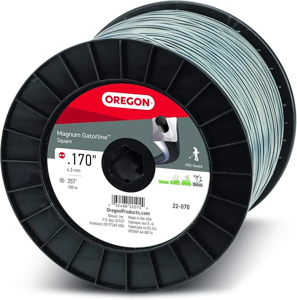 Oregon Magnum Gatorline 170 Trimmer Line Heavy Duty, .170" x 354-Foot