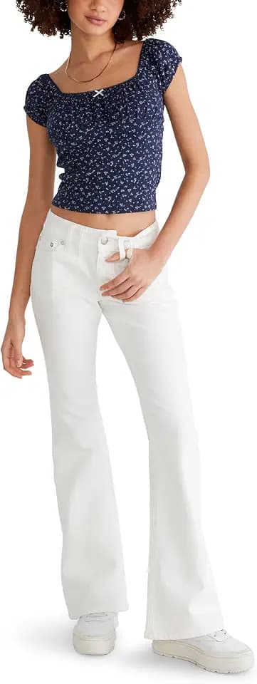 AEROPOSTALE Women's Low Rise Flare Jean