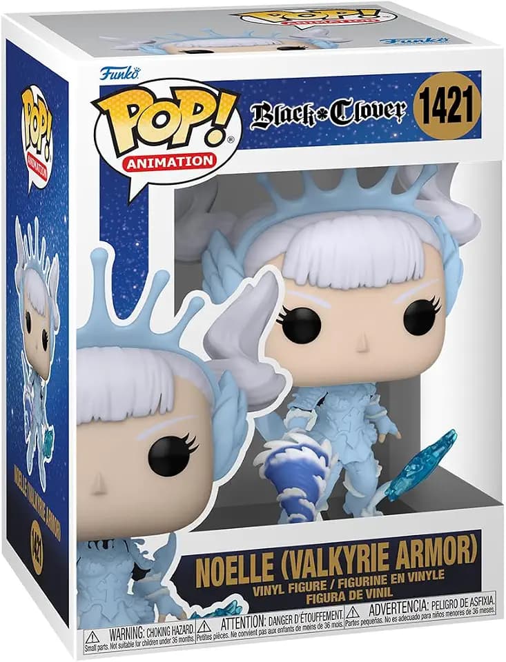 Funko Pop! Animation: Black Clover - Noelle - Vinyl-Sammelfigur - Geschenkidee - Offizielle Handelswaren - Spielzeug Für Kinder und Erwachsene - Anime Fans - Modellfigur Für Sammler und Display