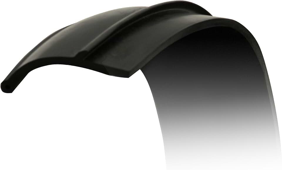 Buyers Products B52150 Blind Mount Rubber Fender Extension, 2-1/2 Inch x 50 Foot Roll, Extends Fender by 2-1/2 Inches, Cut to Length to Fit Any Wheel Hub, DOT Vehicle Accessories