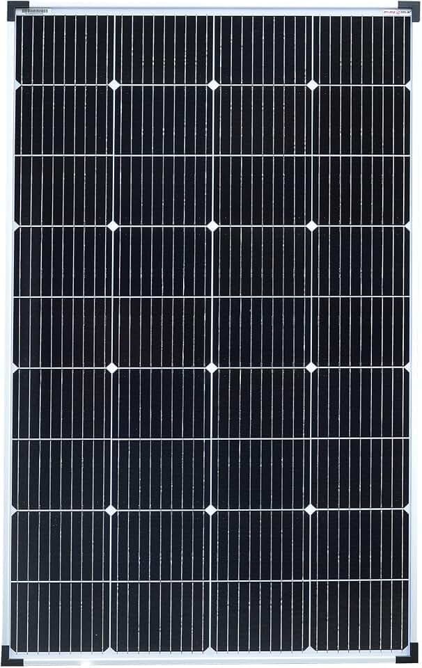 enjoy solar PERC Mono 12V 9-Busbars (9BB) 166 * 166mm Monokristallines Solarpanel ideal für Wohnmobil, Gartenhäuse, Boot (Mono 150W 12V 9-Busbars)