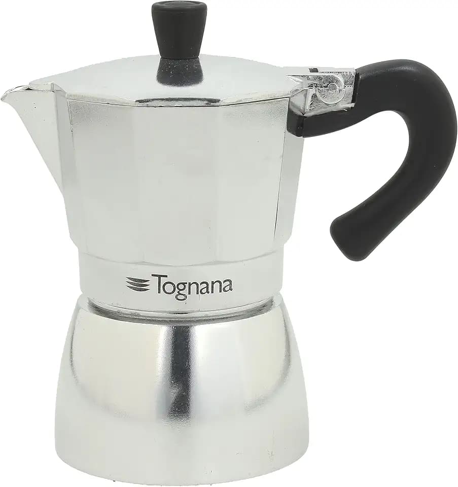 Tognana TognanaGrancucina, kaffeemaschine 3 Tassen, Aluminium grau