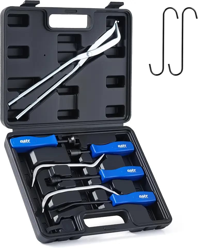OMT 10-Piece Drum Brake Tool Set with Spring Pliers and Spoons