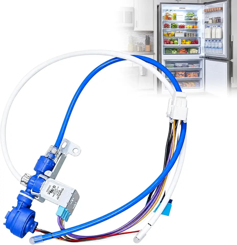 DA62-04027A 2-Way Refrigerator Water Inlet Valve Replacement for Samsung