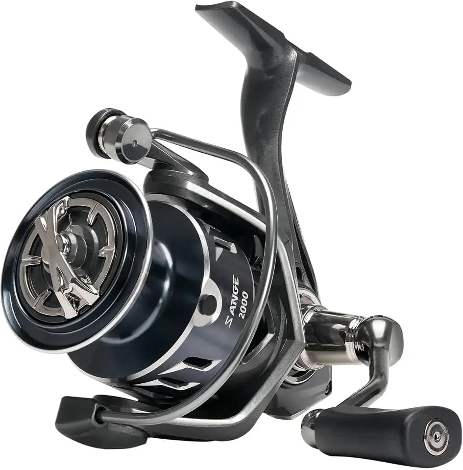 Seaknight SANGE Spinnrolle Süßwasser 4,9:1 5,2:1 7+1BB Ultraleichte Karpfenangelrolle 1000-6000 Max Drag 29LB