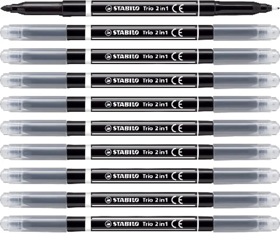 STABILO - Filzstift und Fineliner in einem - Trio 2 in 1