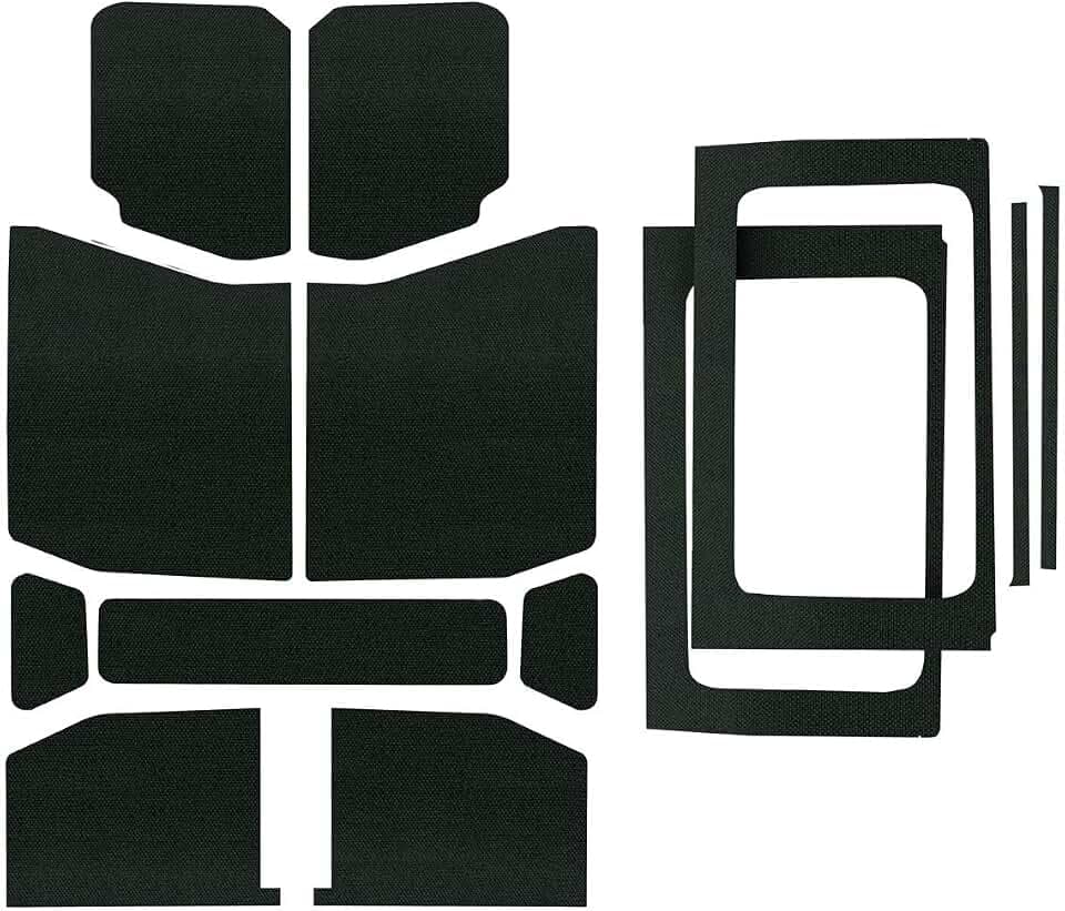 Design Engineering Headliner - 4-Door Jeep Wrangler JL (2018-up) Black