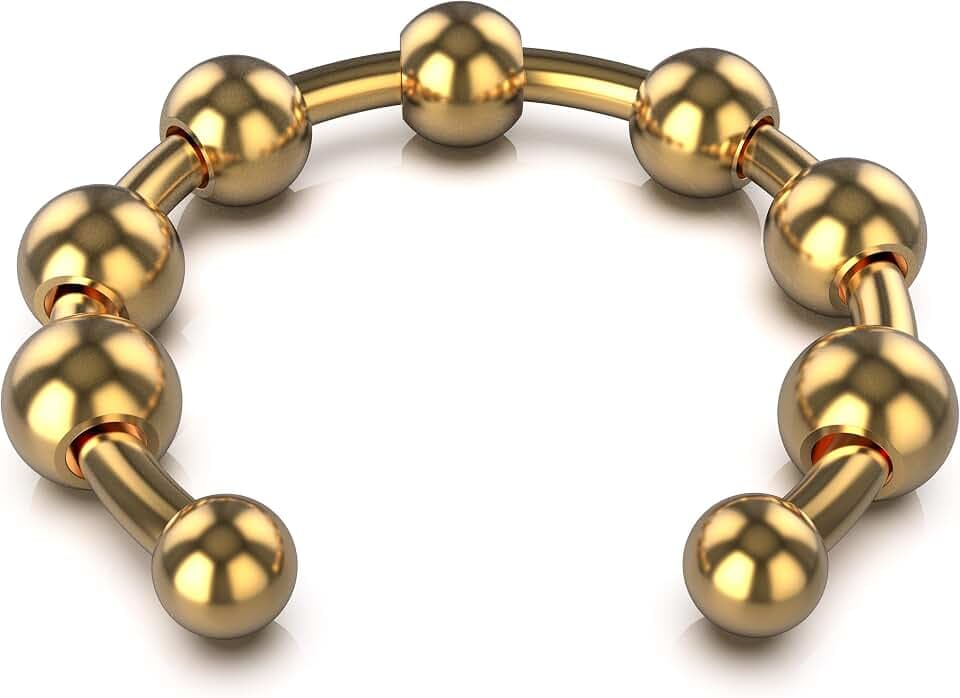 F.MERZCA ® Premium Fidget Angstring reduziert Stress und Angst mit dem Anti-Ring, Stressring, Silber 925 Frauen, Angstring, Damengeschenk, Einstellbar zur effektiven Stressabbau & Entspannung