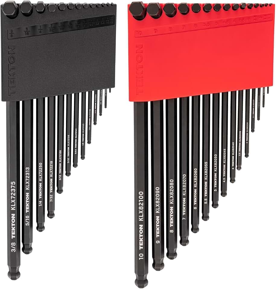 TEKTON Ball End Hex L-Key Set, 28-Piece | KLX91302