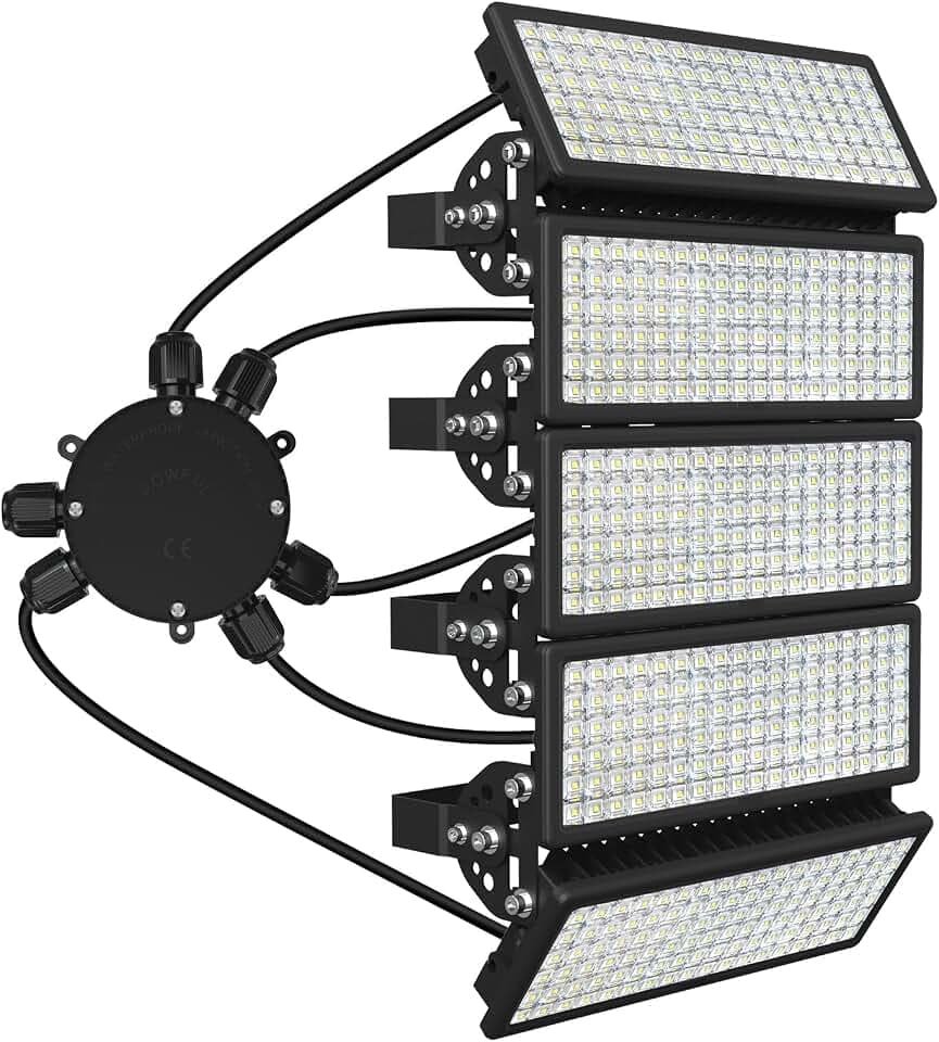 500W LED Strahler mit Abzweigdose, 6500K 70000LM Flutlicht