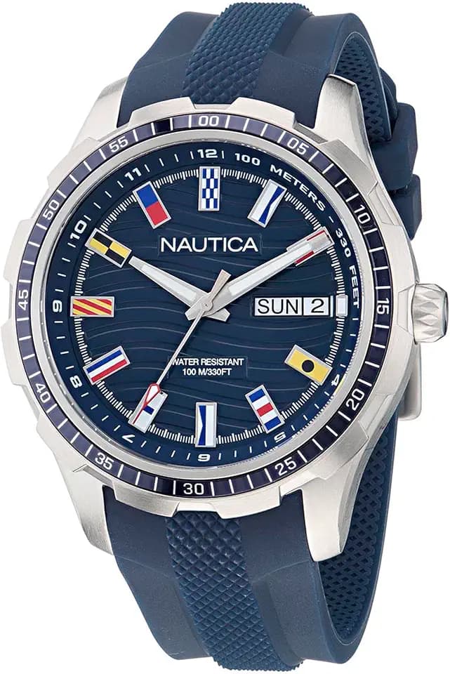 Nautica NST Everyday Blue Strap Watch (Model: NAPNSF511)