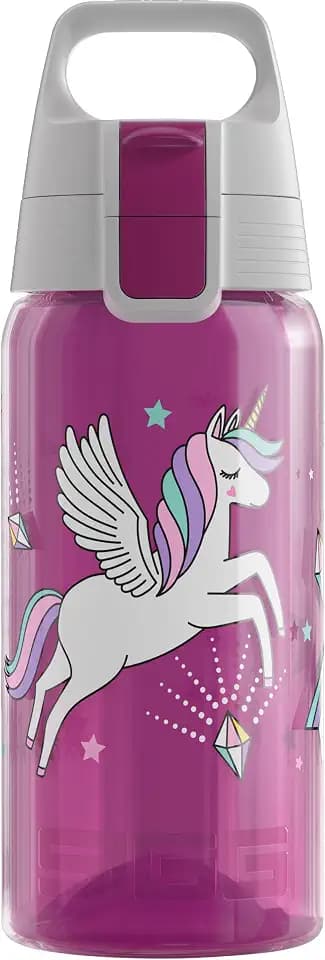 Sigg - Trinkflasche Kinder - Viva One - Made in Germany - Für Kohlensäurehaltige Getränke Geeignet - Auslaufsicher - Spülmaschinenfest - BPA-frei - Sport & Schule - 500ML
