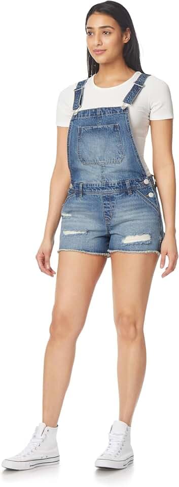 WallFlower Womens Shortalls Juniors (Standard and Plus)