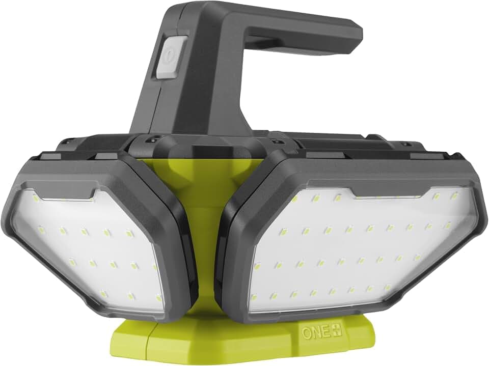 RYOBI 18 V ONE+ Akku-LED-Strahler-360°, R18L360-0, max. Lumen 3.500, ohne Akku und Ladegerät