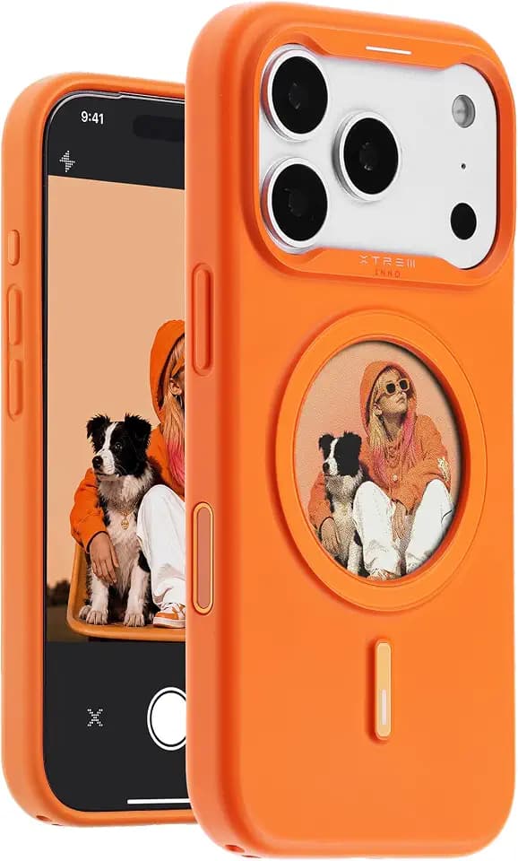Instant Custom Case for iPhone 17 Pro (Orange)