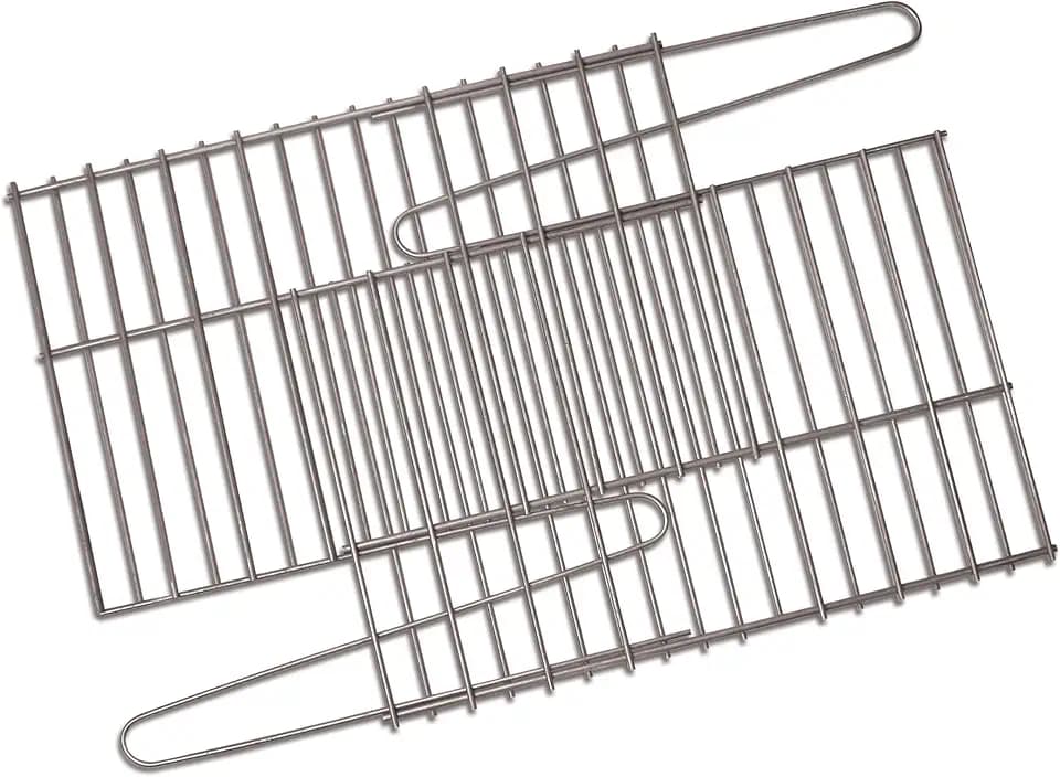 GrillPro 91250 Universal Fit Adjustable Rock Grate, Stainless Steel