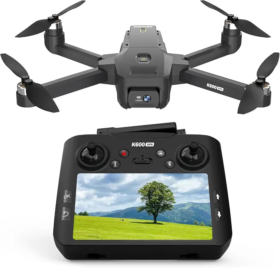 4.5‘’ Screen on Controller GPS Drone with EIS Camera for Adult Kid Beginner