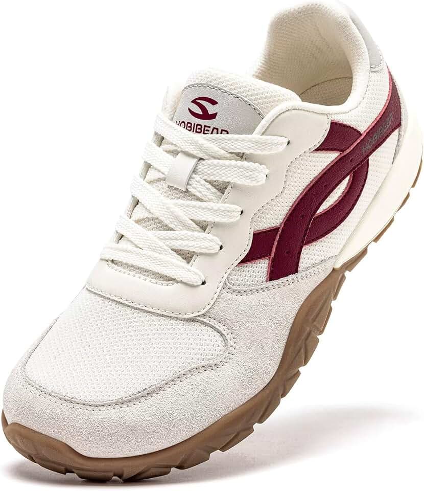 HOBIBEAR Damen Herren Trail Running Barfußschuhe | breite Zehenbox minimalistische Sneaker