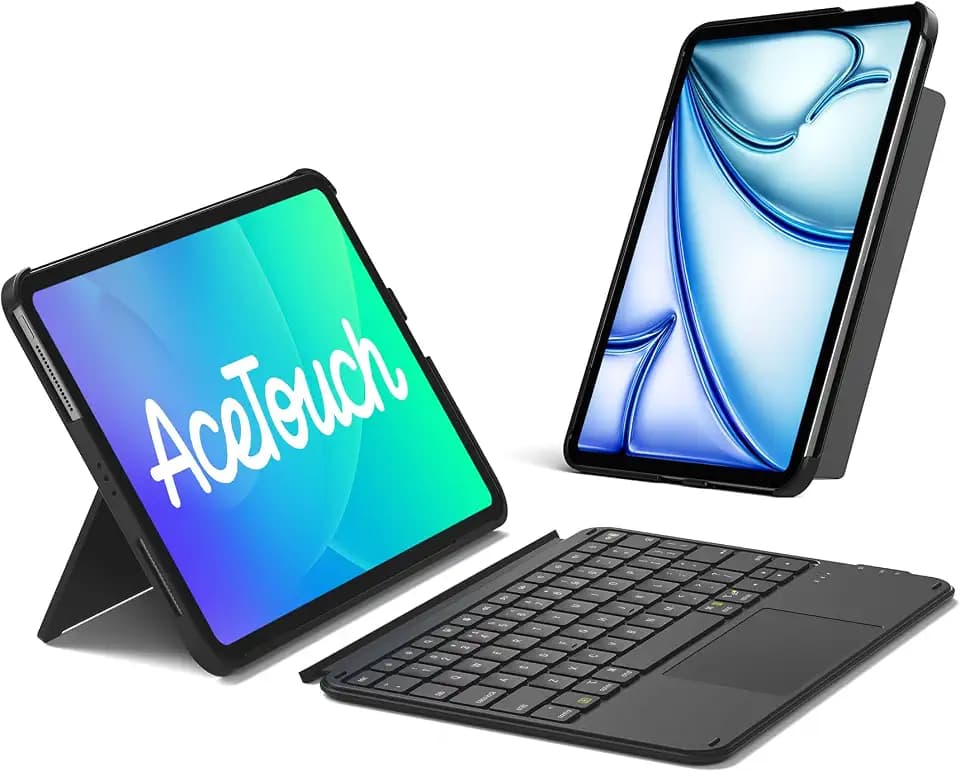 Inateck for iPad (A16) 11th/10th Gen Case with Keyboard, Ultralight 450g