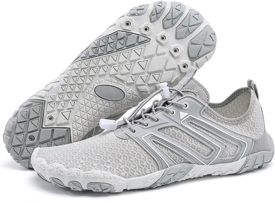 Hiking Barefoot Shoes for Women Men Breathable & Non-Slip Athletic Footwear Wide Toe Water Shoes,Designed for Walking,Running&Swimming