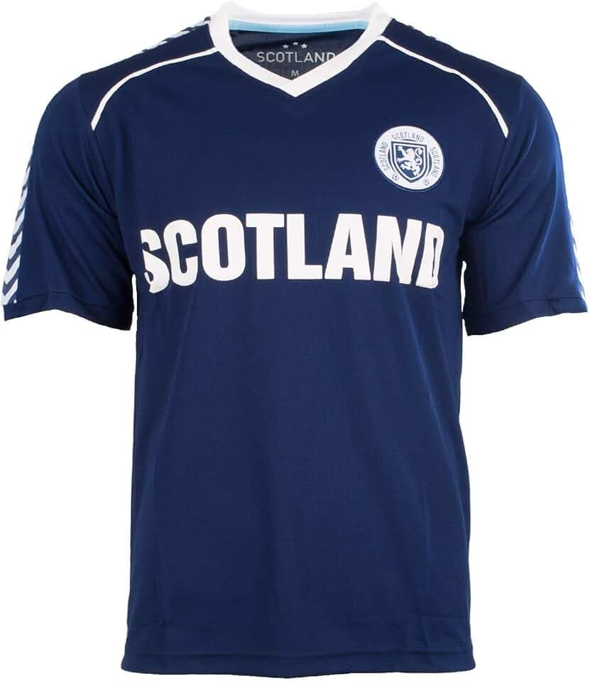 Schottland-Fußball-Top Gr. XXL, navy