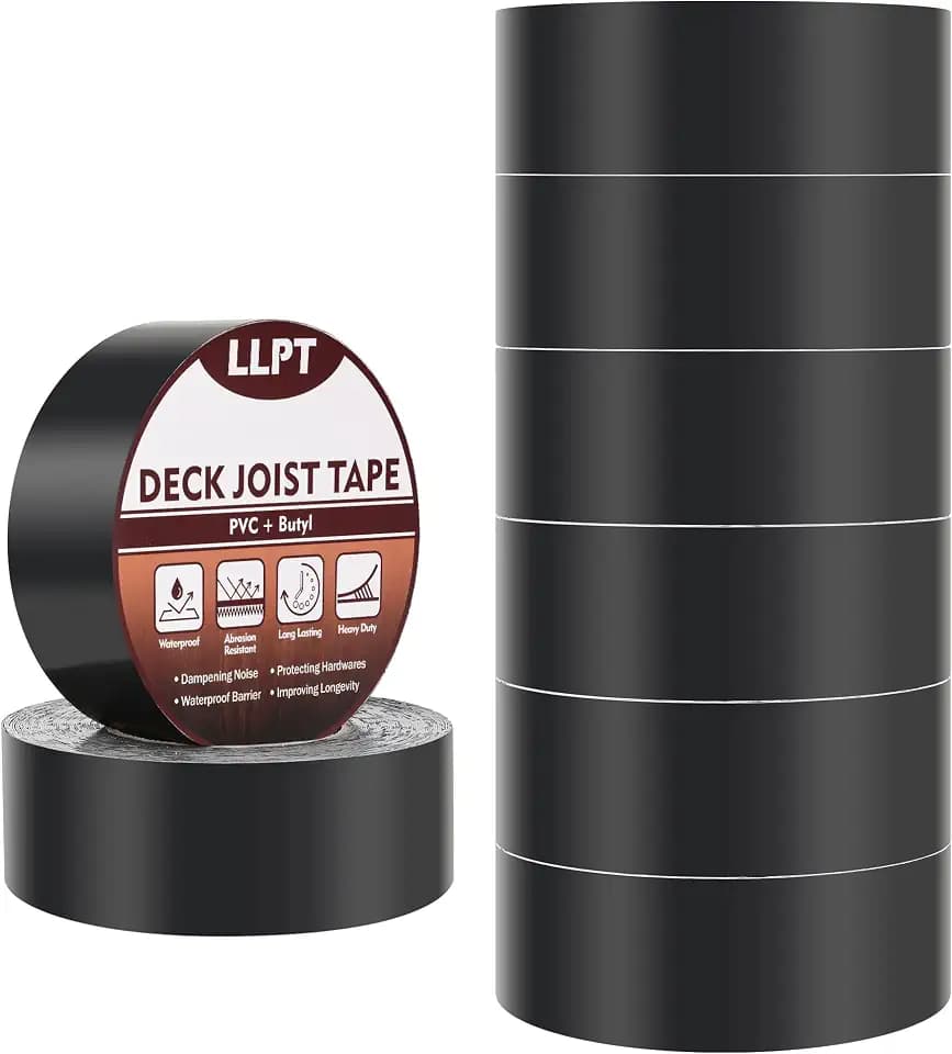 LLPT Balkenband für Terrassendielen 8 Packungen 50mm x 15m