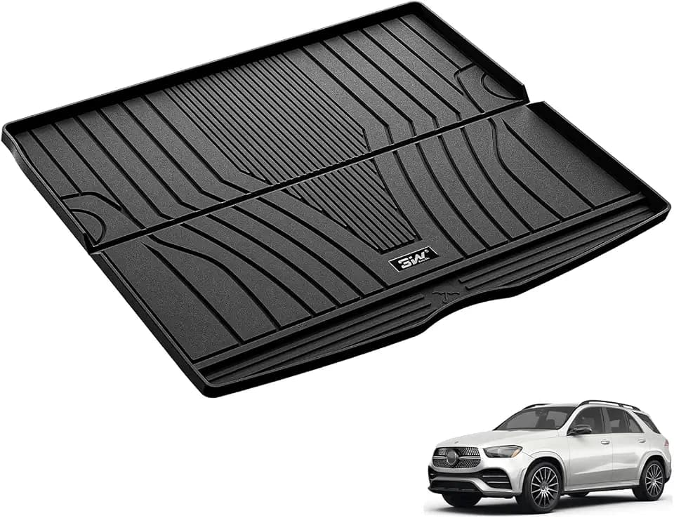 3W Trunk Mat for Mercedes Benz GLE 2020-2026 SUV (Not Fit for Coupe)