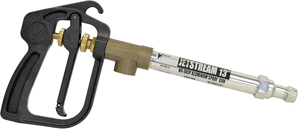 Valley Industries Adjustable Aluminum Jet Stream Spray Gun - 8 GPM, 800 PSI, 13"