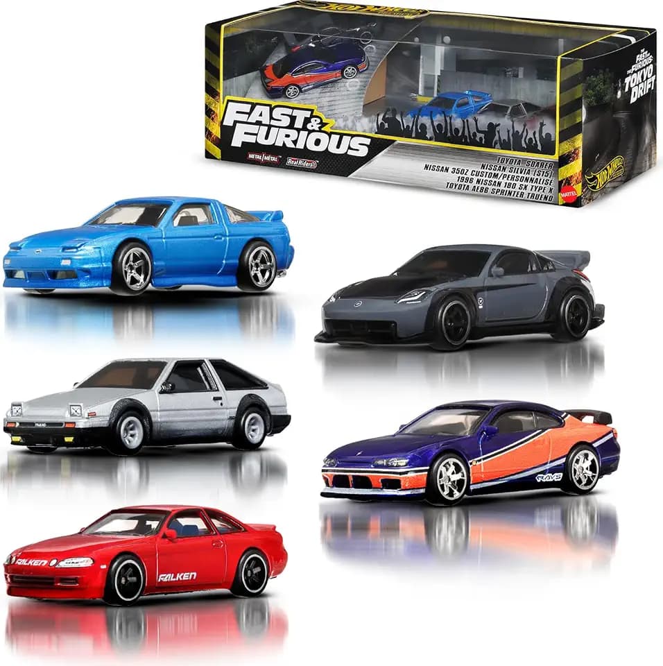 Hot Wheels Premium Fast & Furious Tokyo Drift Bundle