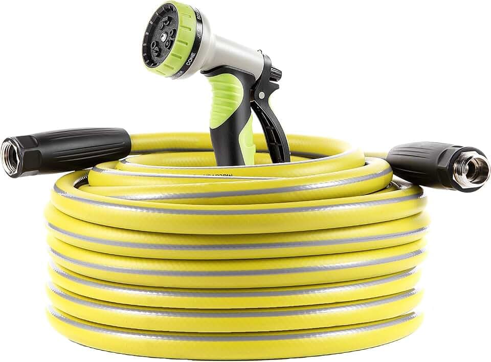 Garden Hose 75 ft Heavy Duty - Flexible Water Hose