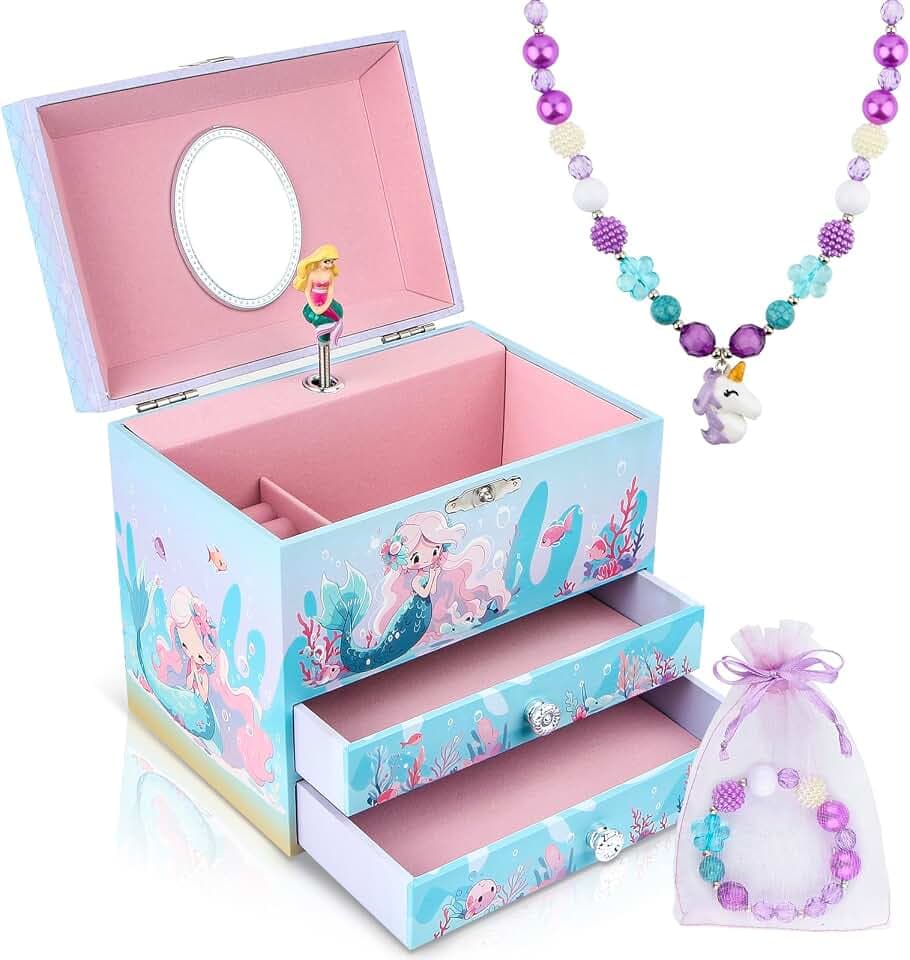 Ballerina Schmuckkästchen für Mädchen