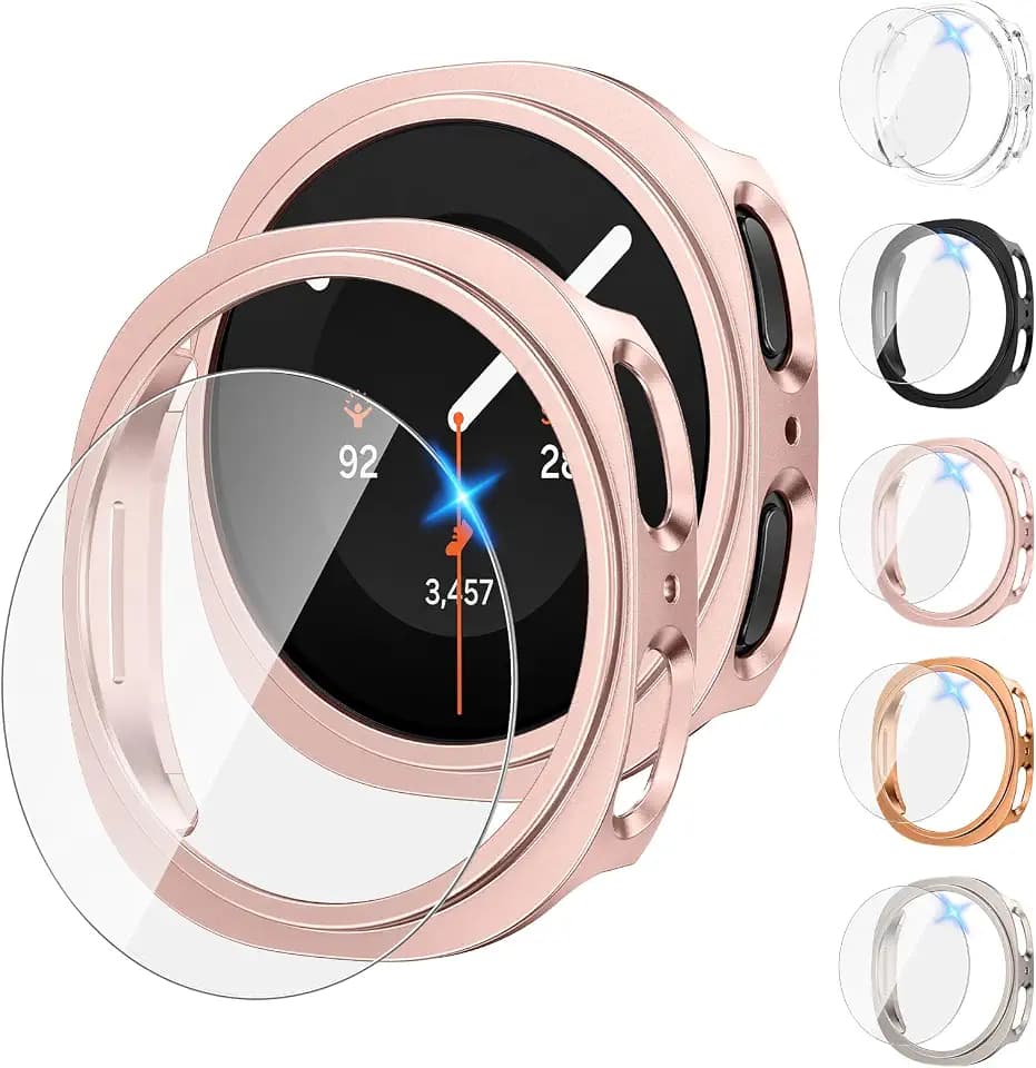 Tensea [5+5Pack for Samsung Galaxy Watch 8/9 Screen Protector Case 40mm