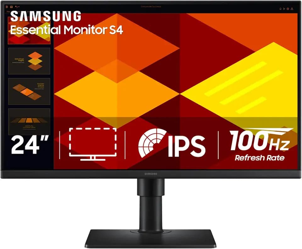 Samsung 24” (S40GD) Borderless Business Monitor with IPS Panel