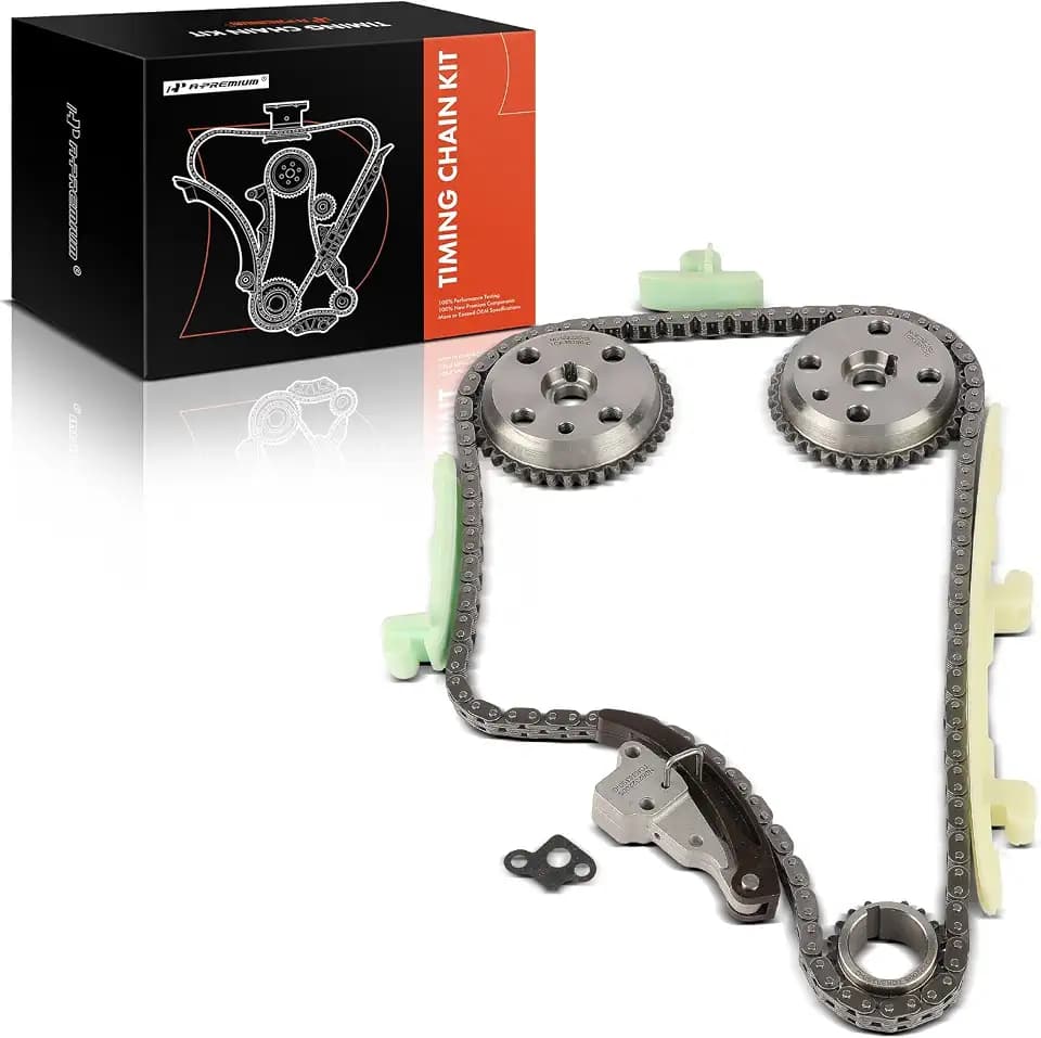 A-Premium 8PCS Engine Timing Chain Kit W/Sprocket & Tensioner & Guide