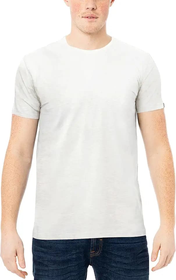 X RAY Mens Crew Neck T Shirts, Soft Cotton Slim Fit Short Sleeve Stretch Crewneck Basic Tees for Men