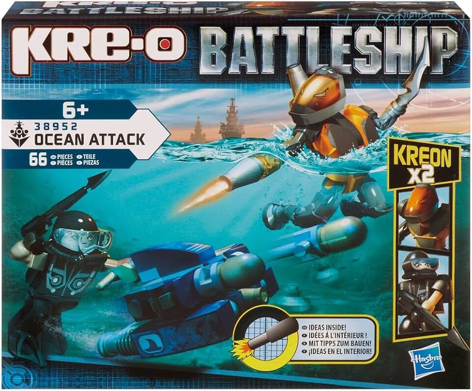 Hasbro 38952148 - KRE-O Battleship Ocean Attack - Baukasten
