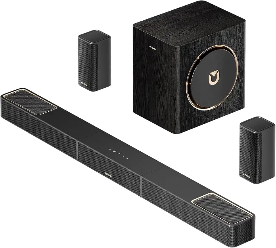 ULTIMEA Skywave X40 5.1.2ch Sound Bar for Smart TV, Surround Sound System
