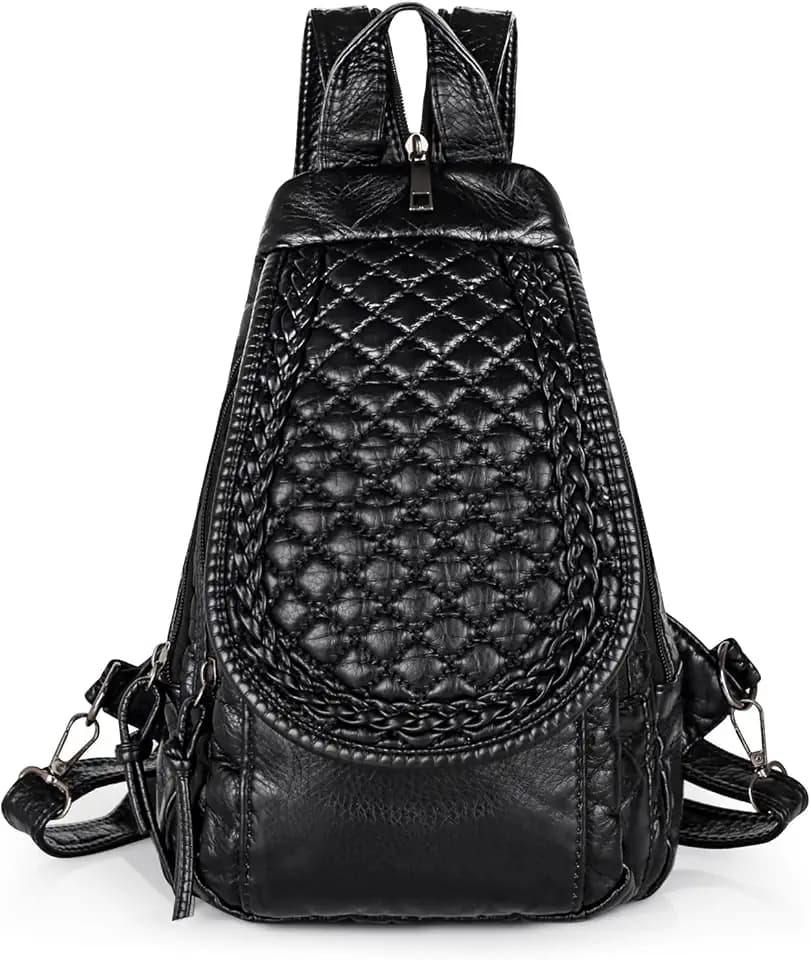 Relang Sling Bag for Women Crossbody, Leather Cross Body Fanny Packs for Women, Trendy Chest Bag for Travel and Daily Use