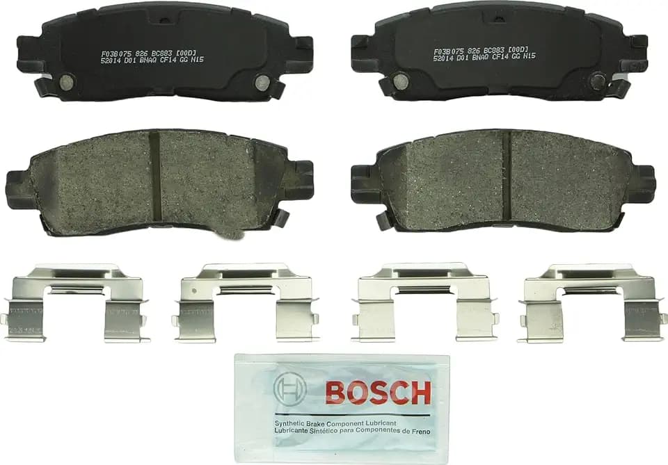 BOSCH BC883 QuietCast Premium Ceramic Disc Brake Pad Set - Rear