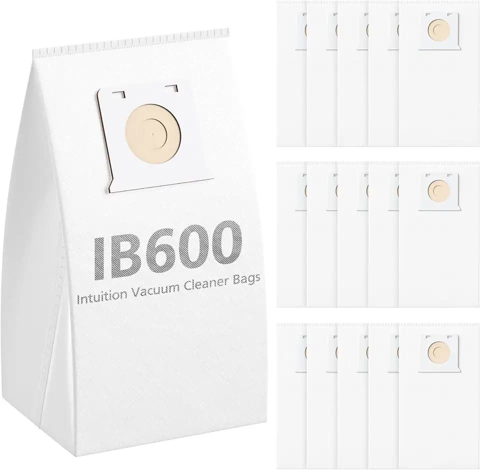 16 Pack IB600 HEPA Vacuum Bags for Kenmore Intuition Upright Vacuum Cleaner