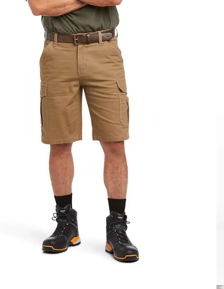 ARIAT Men's Rebar Durastretch Made Tough Cargo Short