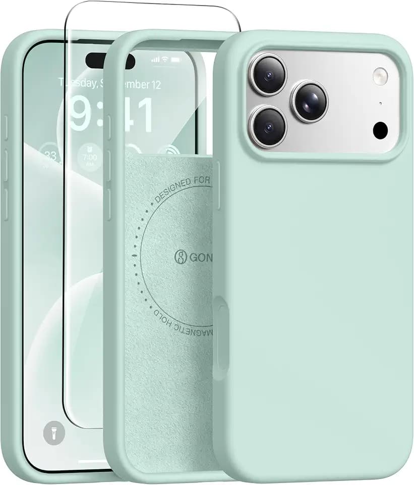 GONEZ for iPhone 18 Pro Max Case/iPhone 17 Pro Max Case, Mint Green