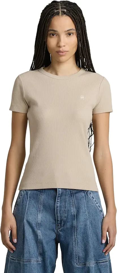 G-STAR Rib Cap Sleeve wmn