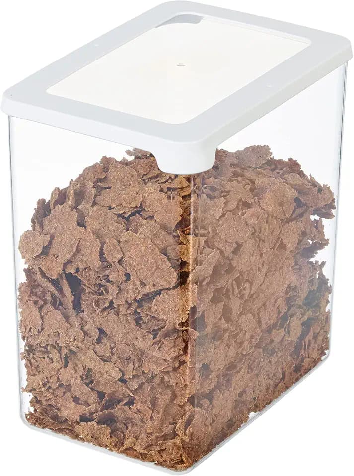 Gastromax Dry Food Storage 3,5 L - Luftdichter Behälter aus transparentem Kunststoff - Für Küchenschränke und Schubladen - Spülmaschinenfest - BPA-frei - 12,5x18x20 cm - Hergestellt in Finnland